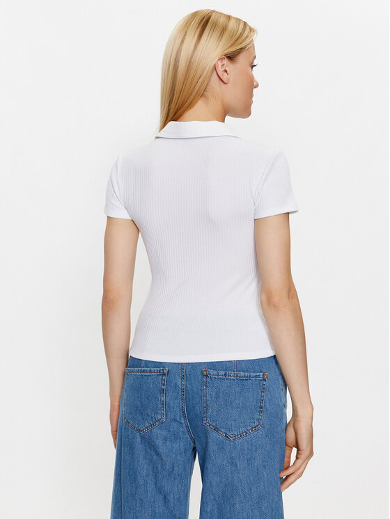 Guess Guess Blusa Jordan W3GP24 K86Z2 Bianco Slim Fit