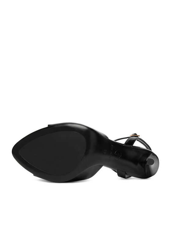 Eva Minge Eva Minge Sandale EO-FLORA-LT1605-6 Negru