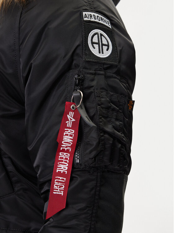 Alpha Industries Alpha Industries Kurtka zimowa N3B Airborne 188141 Czarny Regular Fit
