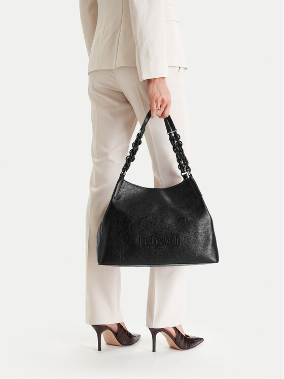 Just Cavalli Just Cavalli Rankinė 80RA4BC6 ZSD86 Juoda