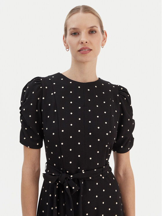 DKNY DKNY Každodenní šaty DD1G3848 Černá Regular Fit