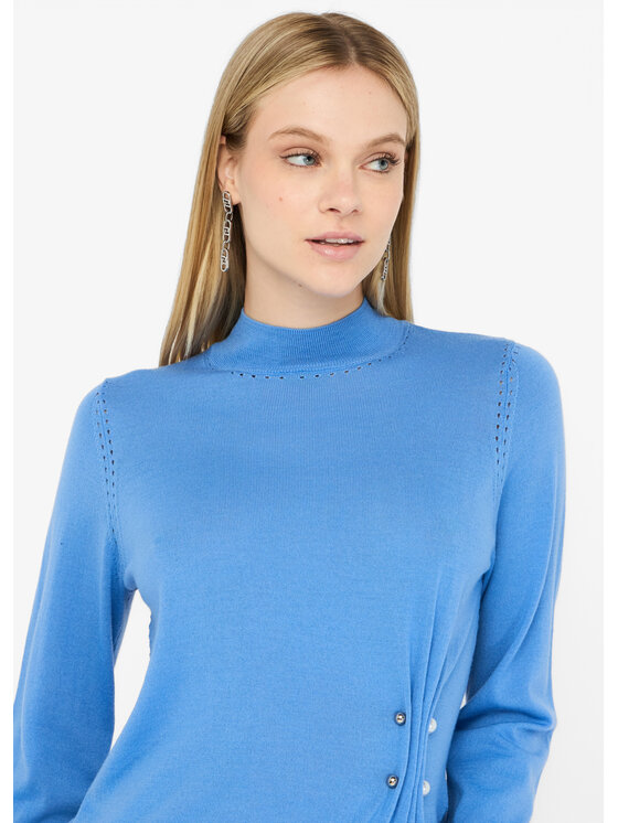 Liu Jo Liu Jo Maglione CF5041MA82OX0713 Celeste Regular Fit