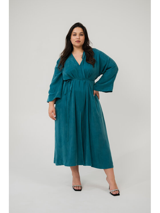 ROSE AVENUE ROSE AVENUE Sukienka elegancka LUCY Niebieski Oversize