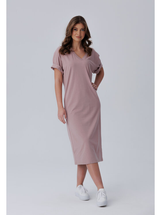 LAURELLA LAURELLA Každodenné šaty 4SS232 Béžová Regular Fit
