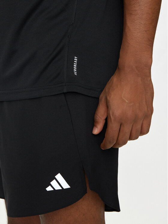 adidas adidas Koszulka techniczna Run It IL7235 Czarny Regular Fit