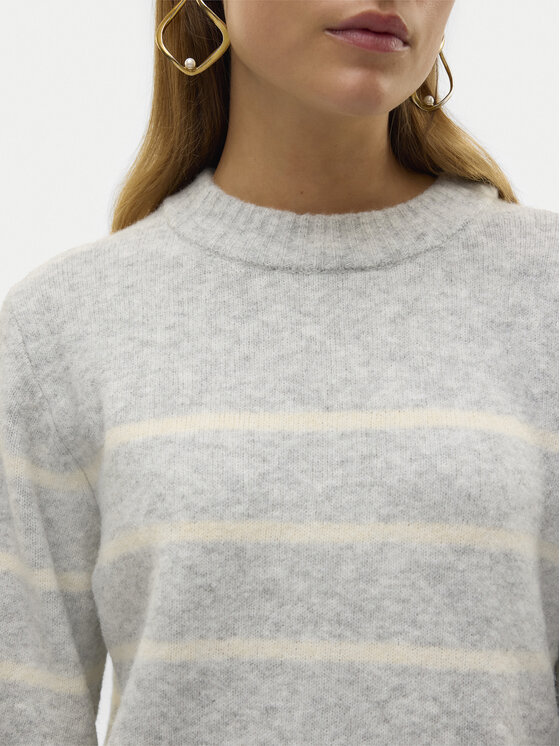 Vero Moda Vero Moda Pullover Flawless 10320487 Grau Loose Fit