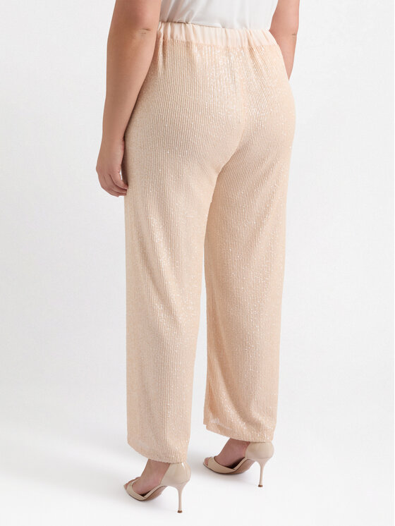 Fiorella Rubino Fiorella Rubino Pantaloni di tessuto P184L002210N011 Écru Regular Fit