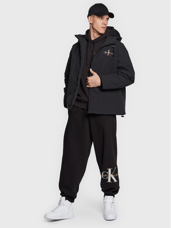 Calvin Klein Jeans Calvin Klein Jeans Übergangsjacke J30J322502 Schwarz Regular Fit