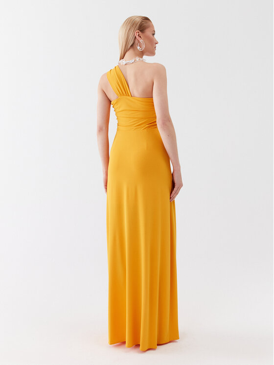 Patrizia Pepe Patrizia Pepe Estélyi ruha 2A2596/J113-R768 Narancssárga Regular Fit