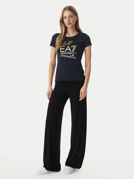 EA7 Emporio Armani EA7 Emporio Armani Tričko 7W000977 AF10373 UB102 Tmavomodrá Regular Fit