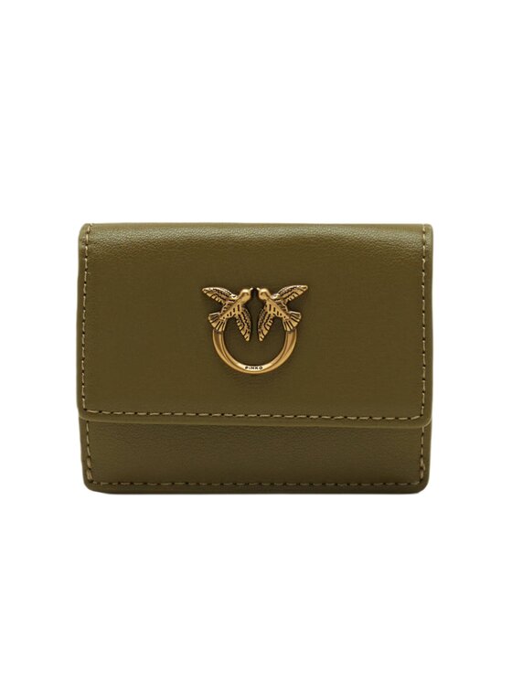 PINKO Pinko Malá dámská peněženka Wallet Micro. AI 23-24 PCPL 101540 A0QO Zelená