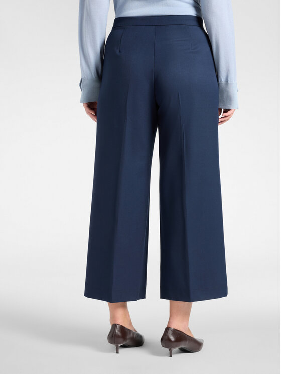 Elena Mirò Elena Mirò Spodnie materiałowe P057P000585N034 Niebieski Regular Fit