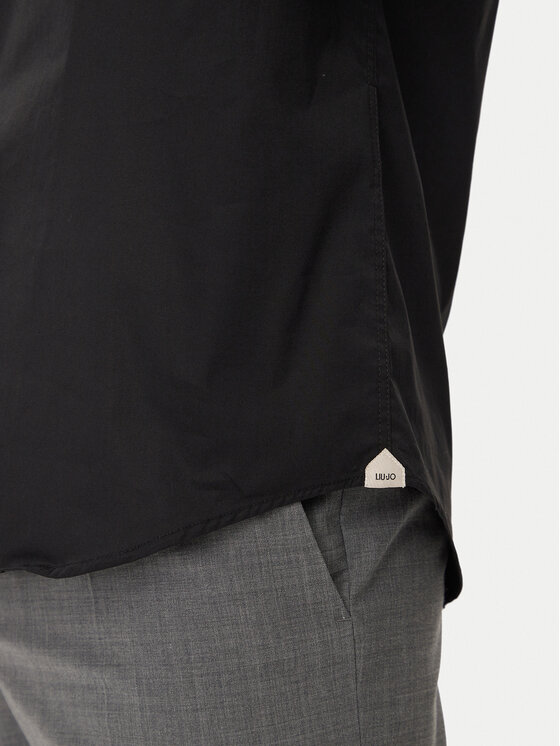 Liu Jo Liu Jo Πουκάμισο QXX011 T2662 Μαύρο Regular Fit