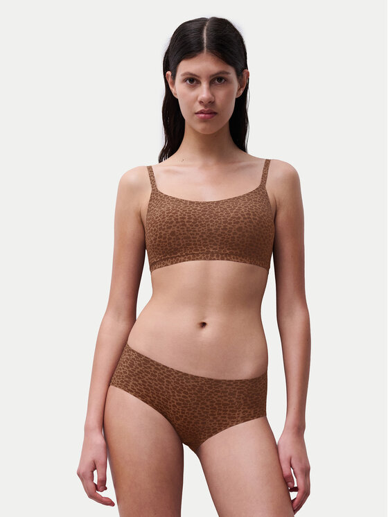 Chantelle Chantelle Klasične spodnje hlačke Soft Stretch C11D40 Rjava