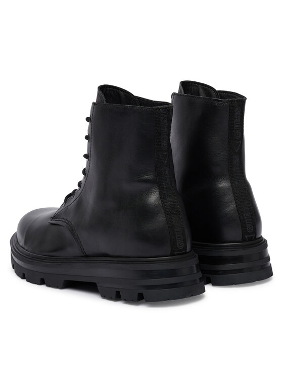Guess Guess Kotníková obuv FMFGAD LEA10 Černá