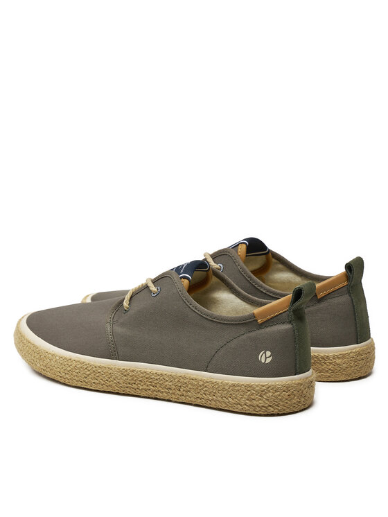 Pepe Jeans Pepe Jeans Espadrilles Port Tourist PMS10326 Khakifarben