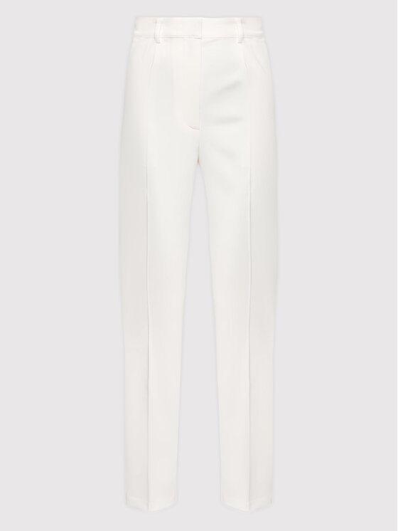 NA-KD NA-KD Hlače iz tkanine Suit 1100-005338-0244-581 Bež Fitted Fit