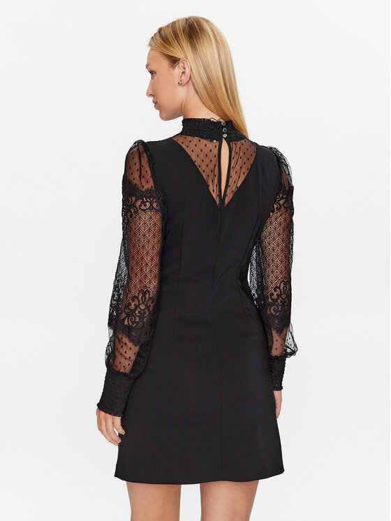 Morgan Morgan Rochie cocktail Ronan Negru Slim Fit