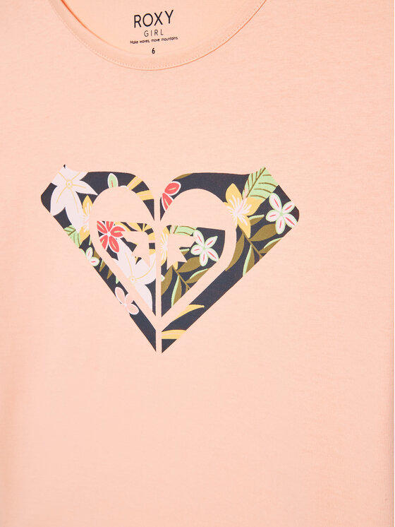 Roxy Roxy T-Shirt Day And Night ERGZT03954 Πορτοκαλί Regular Fit