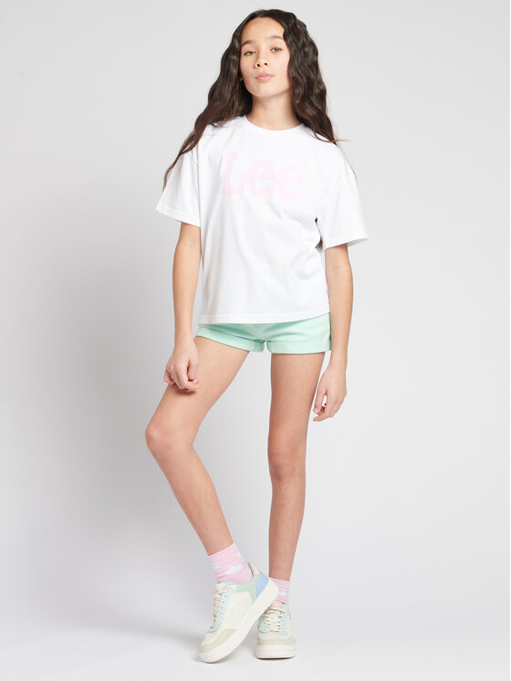 Lee Lee Džínsové šortky Carol LEG5067 Modrá Regular Fit