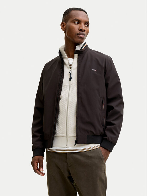 Jack & Jones Jack & Jones Bunda bomber Blubard 12273393 Černá Regular Fit