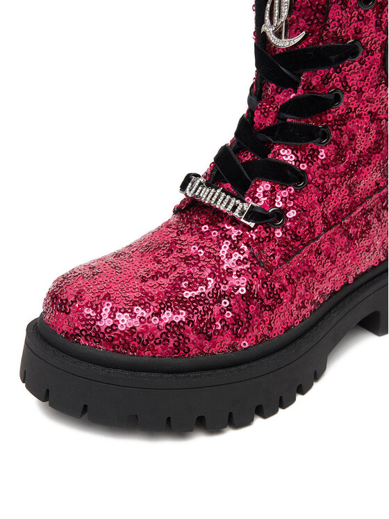 Juicy Couture Juicy Couture Šnurovacia obuv CEO-CS6590-01A Ružová