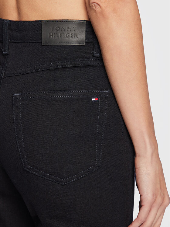 Tommy Hilfiger Tommy Hilfiger Τζιν New Classic WW0WW38226 Μαύρο Straight Fit