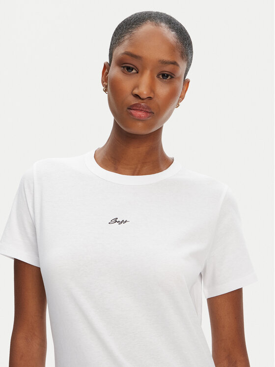 BOSS BOSS T-Shirt C_Elogo_5 50547547 Biały Slim Fit