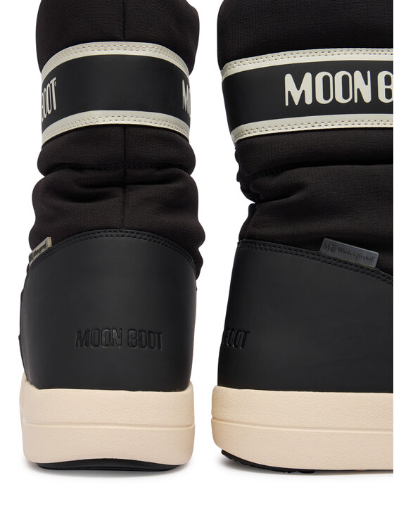 Moon Boot Moon Boot Sniego batai Jr Park Zip High Wp 80D3440080 D Juoda