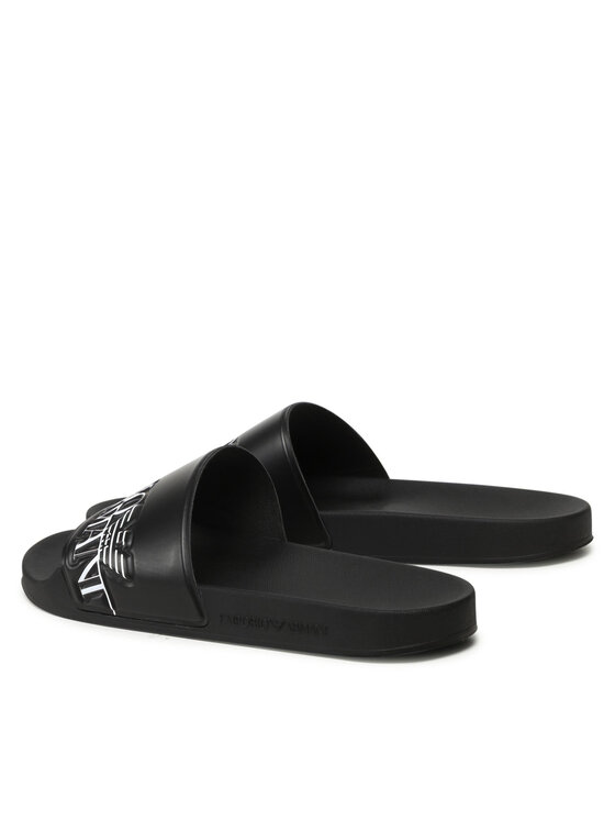Emporio Armani Emporio Armani Šľapky XVPS02 XN126 00002 Čierna
