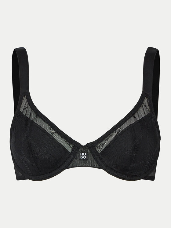HUGO Hugo Reggiseno con ferretto 50527186 Nero