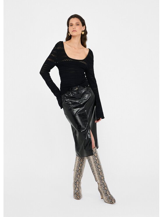 Liu Jo Liu Jo Maglione CF5195MS55NR9342 Nero Regular Fit