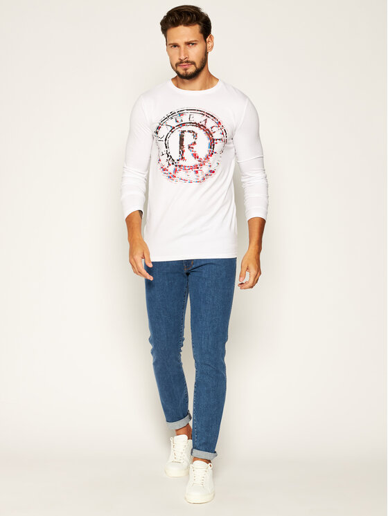 Longsleeve Decimatio 2 Bianco Regular Fit