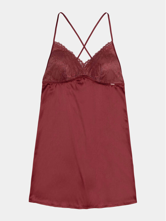 Dorina Dorina Camicia da notte Abelia FXDS0003LA10 Rosso