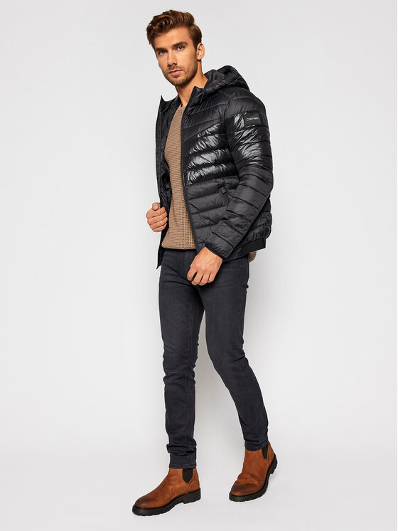 Calvin Klein Vatovan bunda K10K105963 ierna Regular Fit Modivo.sk