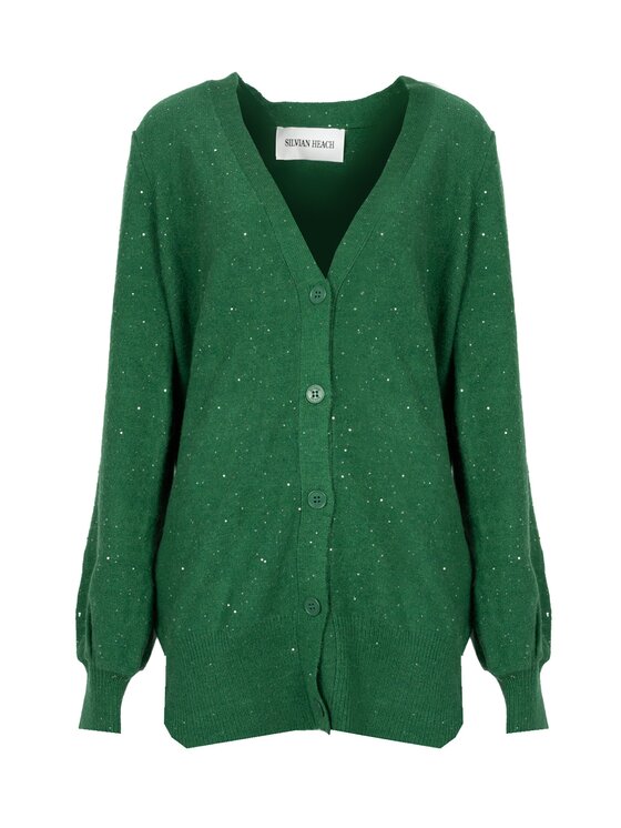 Silvian Heach Silvian Heach Maglione PGA22080CD | Aberdeen Verde Regular Fit