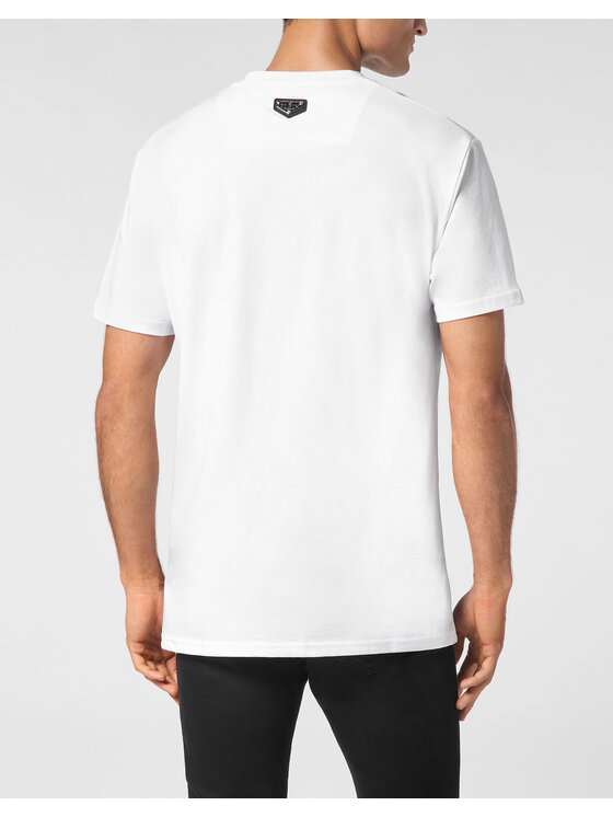 PHILIPP PLEIN PHILIPP PLEIN T-Shirt 9419 Biały Regular Fit