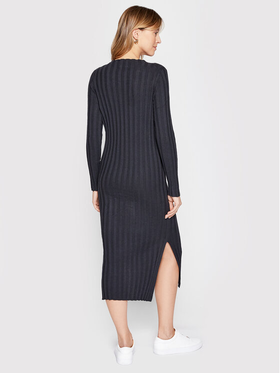 Marc O'Polo Marc O'Polo Trikotažinė suknelė 203 5010 67065 Pilka Slim Fit