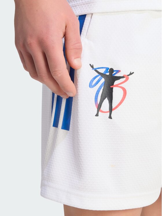 adidas adidas Szorty sportowe 162930 Biały Regular Fit