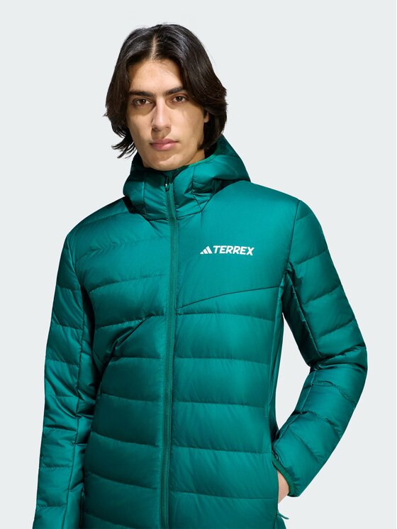 adidas adidas Kurtka outdoor 152231 Zielony Regular Fit