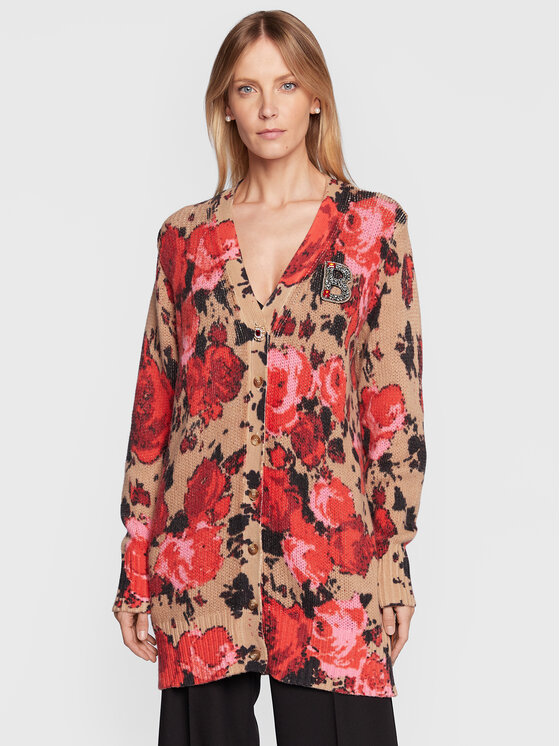 Blugirl Blumarine Blugirl Blumarine Kardiganas RF2006-MAB00 Spalvota Regular Fit