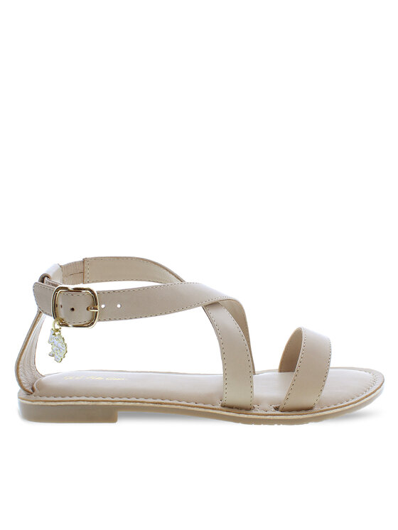 U.S. Polo Assn. Sandales Linda LINDA001 LTH Bēšs