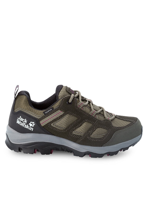 Jack Wolfskin Jack Wolfskin Туристически Vojo 3 Texapore Low W 4042451 Каки