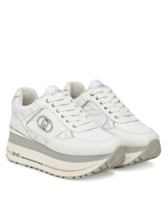 Liu Jo Liu Jo Sneakersy Plus 01 BF5011 PX776 Biela