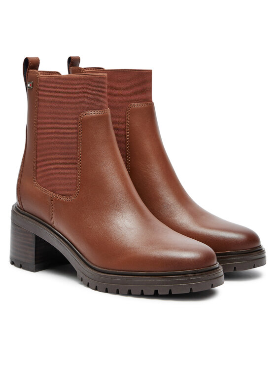 Tommy Hilfiger Tommy Hilfiger Челсі FW0FW08163 Коричневий