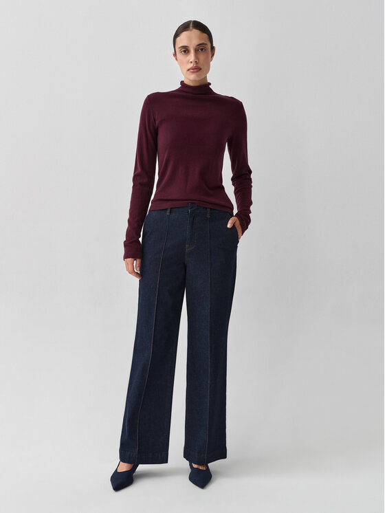 TATUUM TATUUM Jeansy ALISON Granatowy Wide Fit