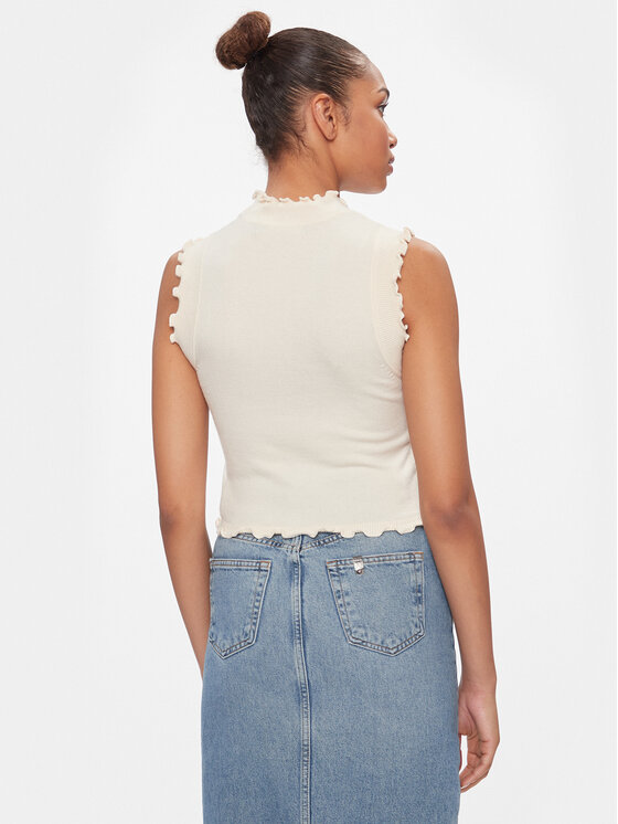 Vero Moda Vero Moda Majica Gold 10297855 Bež Slim Fit