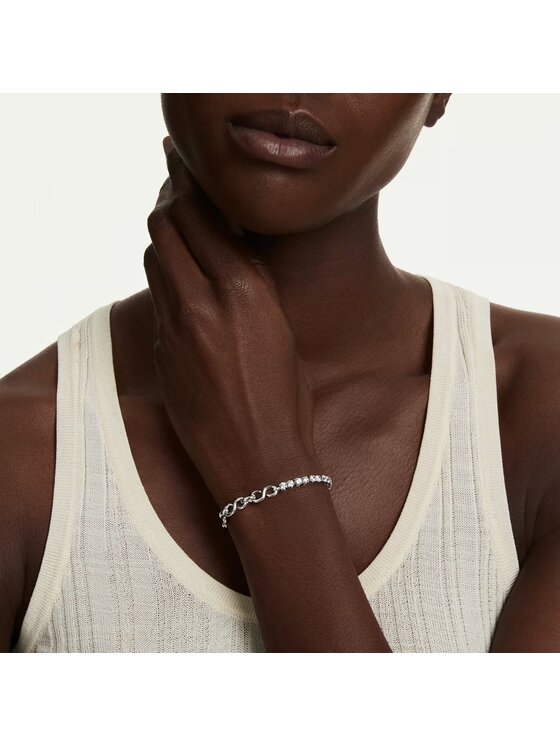 Swarovski Swarovski Bransoletka Matrix 5753926 Srebrny