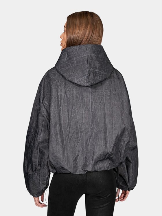 MADE BY SOCIETY MADE BY SOCIETY Kurtka anorak Jacheta Fumo- J27732 Szary Basic Fit