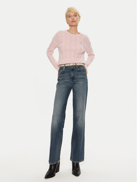 Tommy Hilfiger Tommy Hilfiger Blugi WW0WW42807 Albastru Relaxed Fit